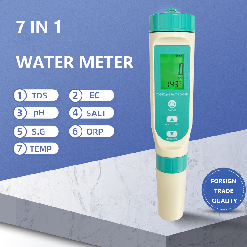 2023 Newest 7 in 1 PH / TDS /  - огляд і ціна Ph Meter Digital Water Tester